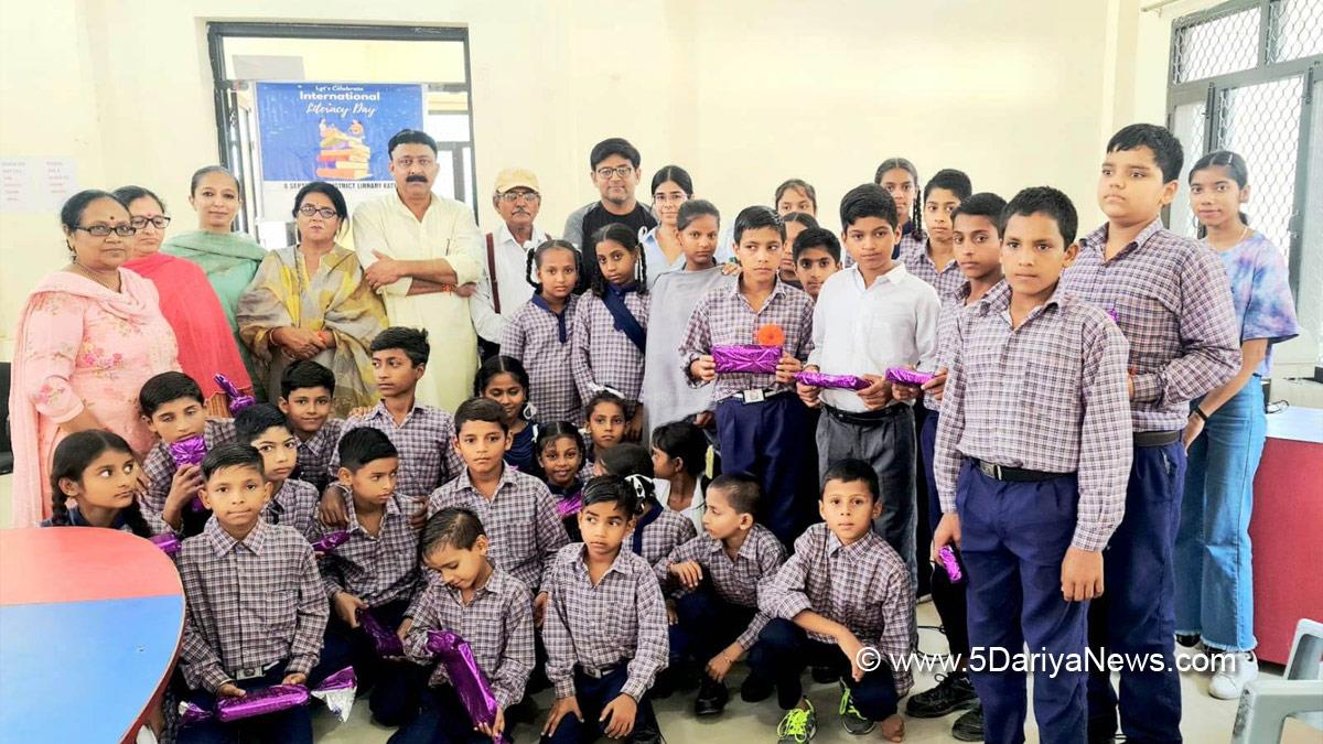 Kathua, International Literacy Day, Jammu, Kashmir, Jammu And Kashmir, Jammu & Kashmir, District Library, Raghunandan Singh