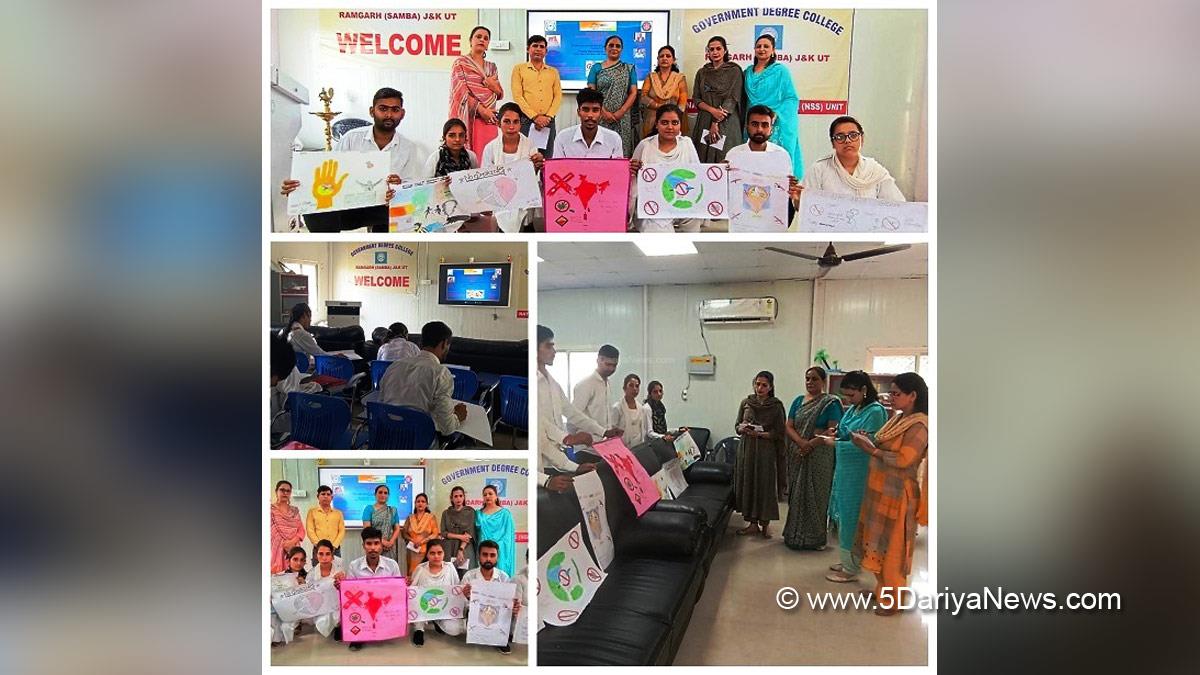 Samba, Dr. Satinder Kaur, Nasha Mukt Bharat Abhiyan, NMBA, Azadi ka Amrut Mahotsav, Jammu, Kashmir, Jammu And Kashmir, Jammu & Kashmir