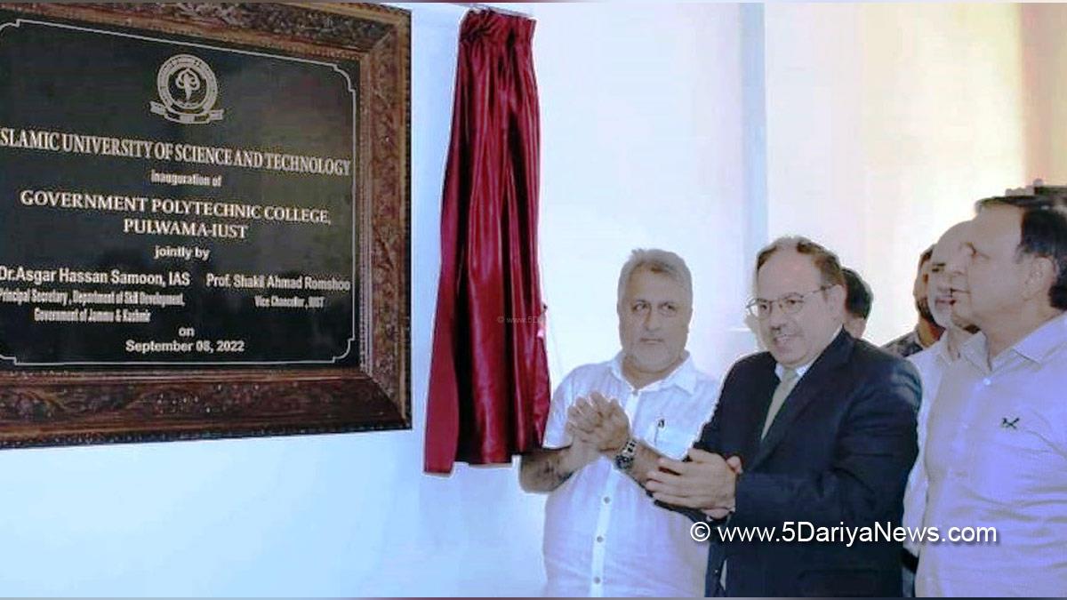 Dr Asgar Hassan Samoon, Principal Secretary Skill Development Department, Jammu, Srinagar, Kashmir, Jammu And Kashmir, Jammu & Kashmir, Dr. Asgar Hassan Samoon