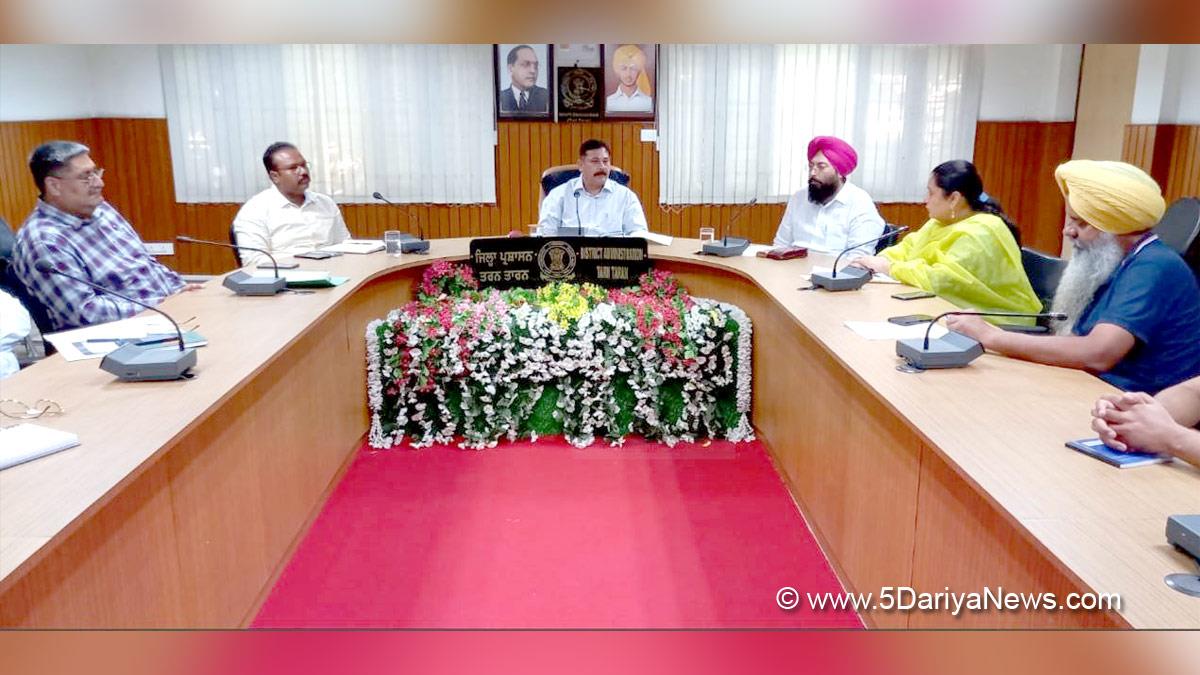 DC Tarntaran, Monish Kumar, Tarntaran, Deputy Commissioner Tarntaran
