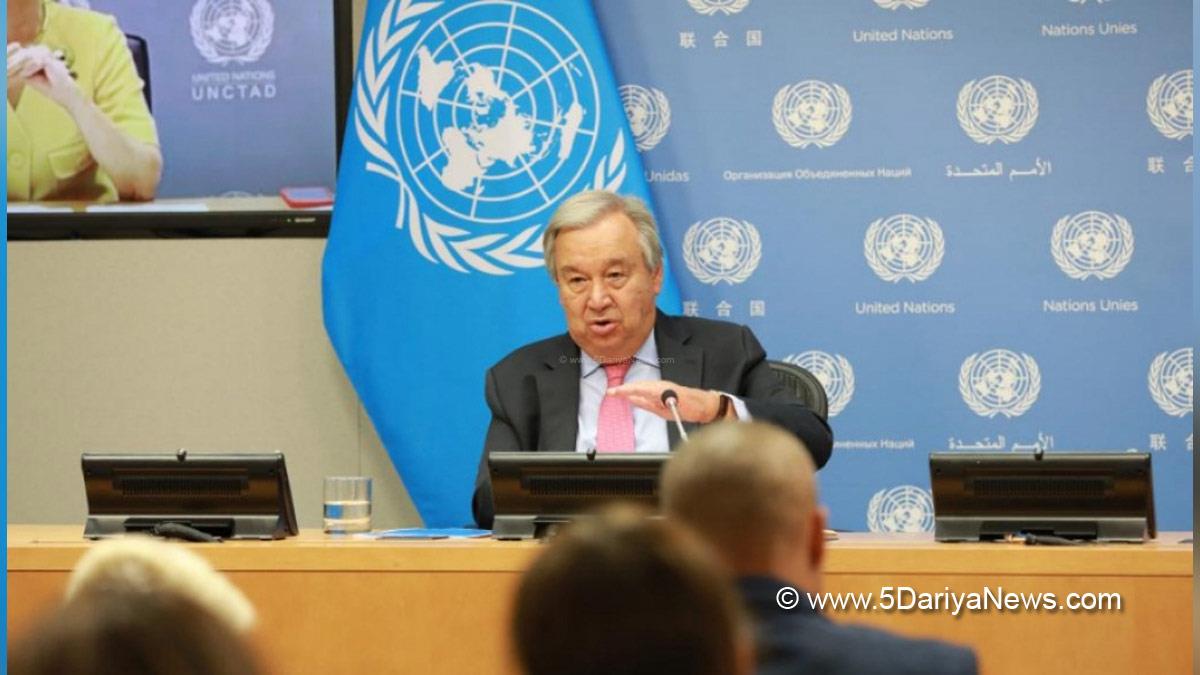 Antonio Guterres, United Nations, Secretary General, International Leader, Green House Limit