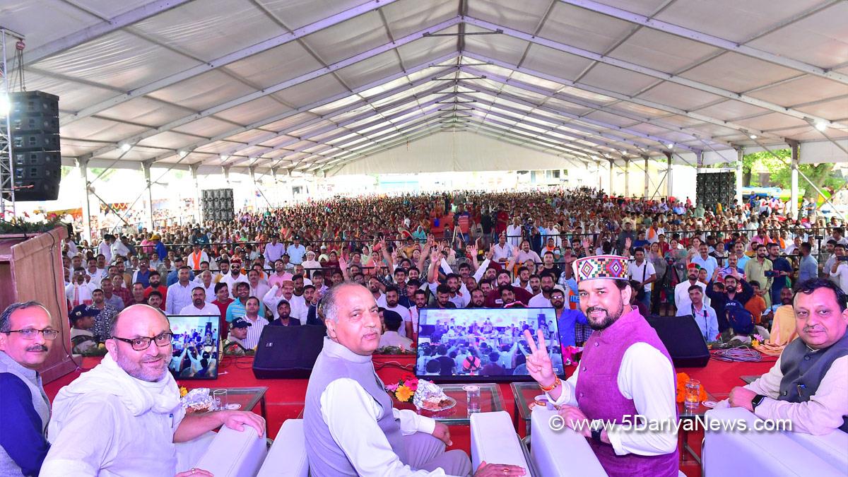 Jai Ram Thakur, Himachal Pradesh, Himachal, Bharatiya Janata Party, BJP, BJP Himachal, Shimla, Chief Minister of Himachal Pradesh, BJP Himachal Pradesh, Una, Anurag Thakur, Anurag Singh Thakur, Virender Kanwar