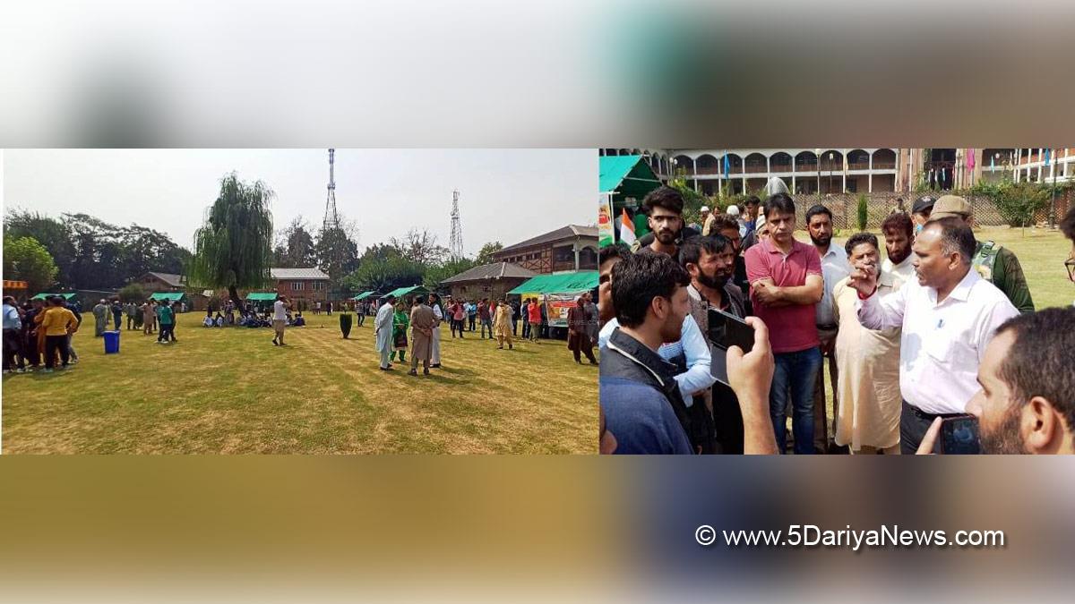 Srinagar, DDC Kashmir, Pandurang Kondbara Pole, Divisional Commissioner Kashmir, Jammu, Kashmir, Jammu And Kashmir, Jammu & Kashmir, Horticulture, Agriculture