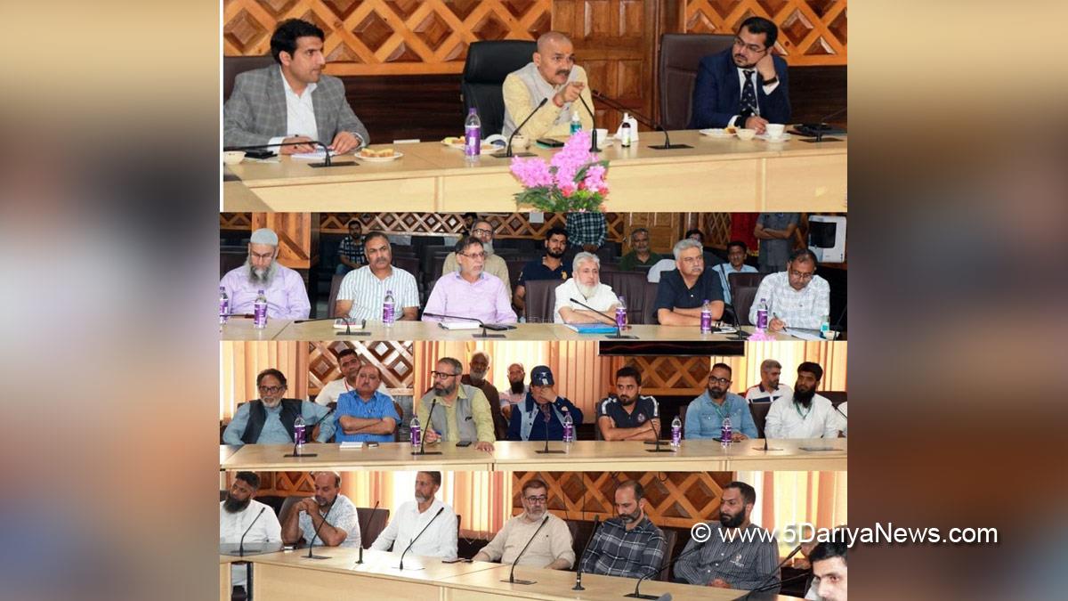 Srinagar, Deputy Commissioner Srinagar, Mohammad Aijaz Asad, Jammu, Kashmir, Jammu And Kashmir, Jammu & Kashmir, Mohammad Yaseen Chowdhury, KPDCL