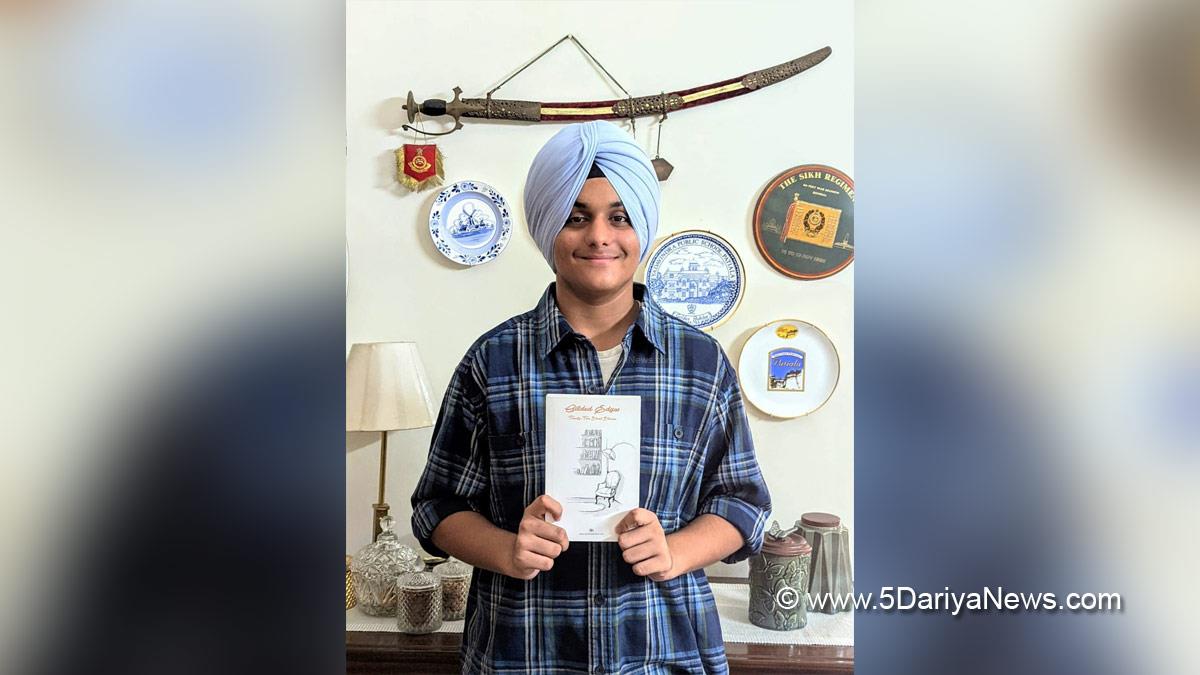 Udai Pratap Singh, Patiala,Gilded Edges, Book, Quill Club Writers, Yadavindra Public School Patiala