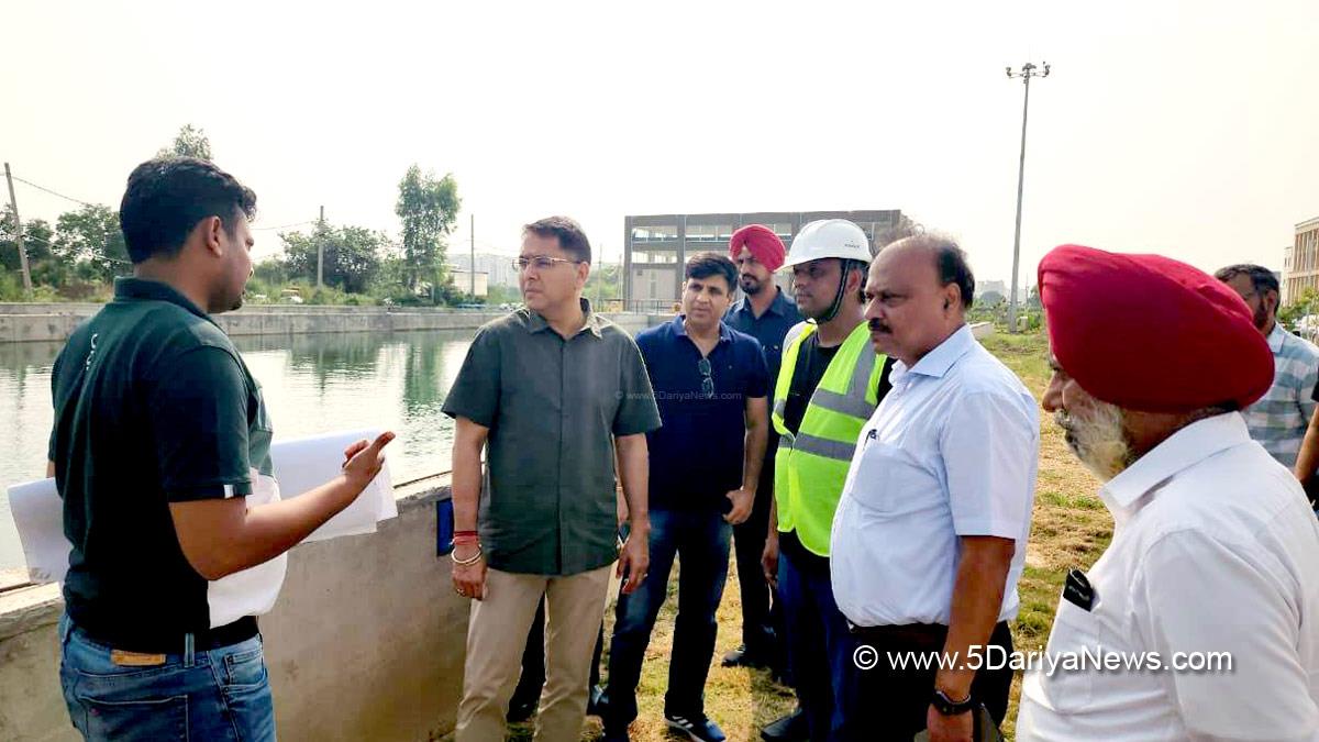 Aman Arora, AAP, Aam Aadmi Party, AAP Punjab, Aam Aadmi Party Punjab,Government of Punjab, Punjab Government, New Chandigarh, Sinhpur, Sewerage treatment plant, STP