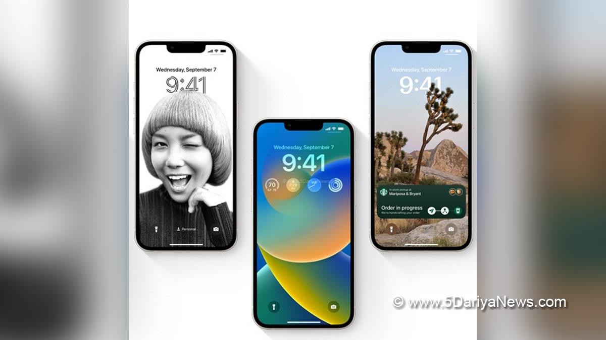 Technology, Commercial, Apple, iOS 16, iPhone