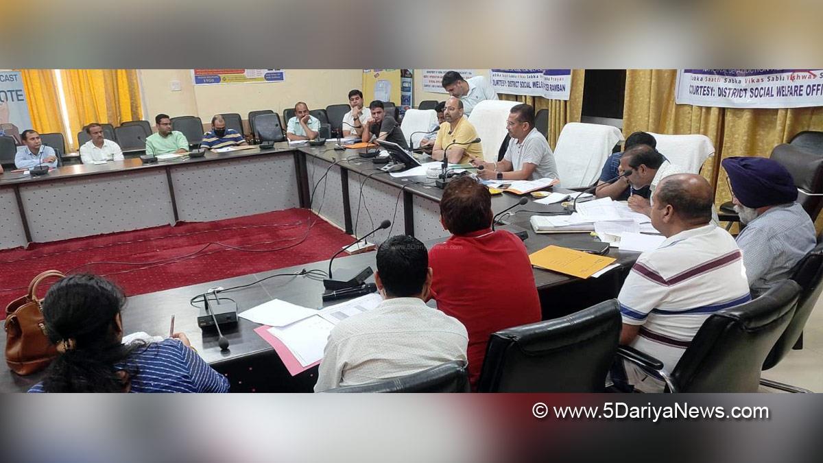 Ramban, Deputy Commissioner Ramban, Mussarat Islam, Mussarat ul-Islam, Kashmir, Jammu And Kashmir, Jammu & Kashmir, District Administration Ramban, CAPEX