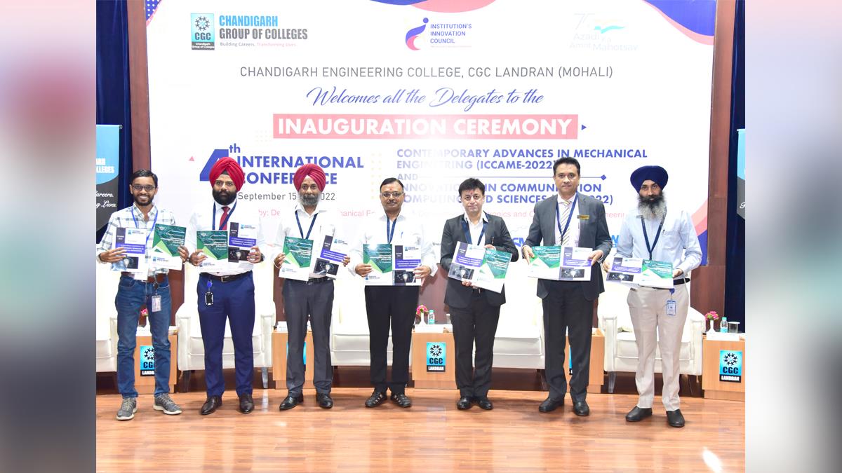 CGC Landran, Landran, Chandigarh Group Of Colleges, Satnam Singh Sandhu, Rashpal Singh Dhaliwal, Engineers Day