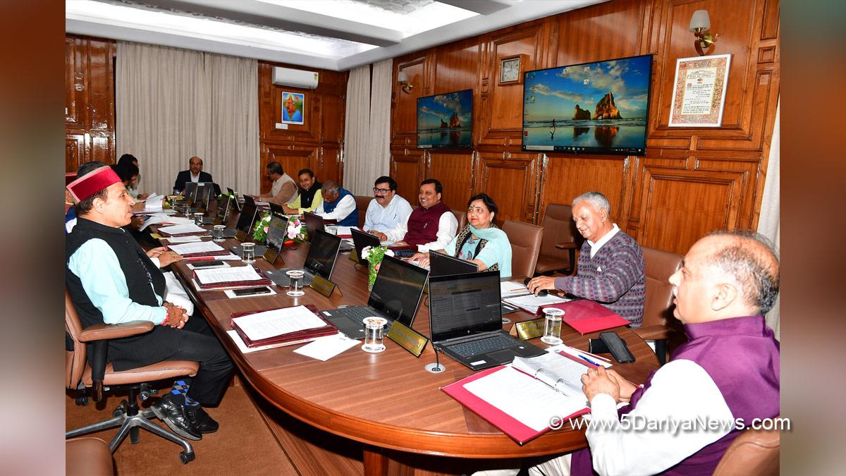 Jai Ram Thakur, Himachal Pradesh, Himachal, Bharatiya Janata Party, BJP , BJP Himachal, Shimla , Chief Minister of Himachal Pradesh, BJP Himachal Pradesh, HP Cabinet Decisions