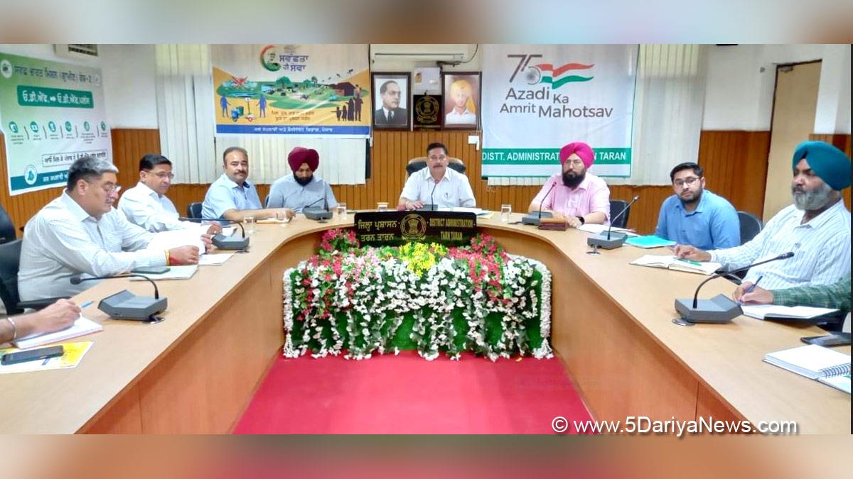 DC Tarntaran, Monish Kumar, Tarntaran, Deputy Commissioner Tarntaran