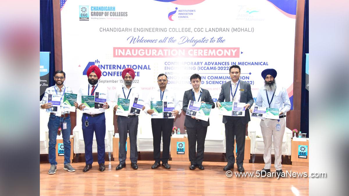 CGC Landran, Landran, Chandigarh Group Of Colleges, Satnam Singh Sandhu, Rashpal Singh Dhaliwal, Engineers Day