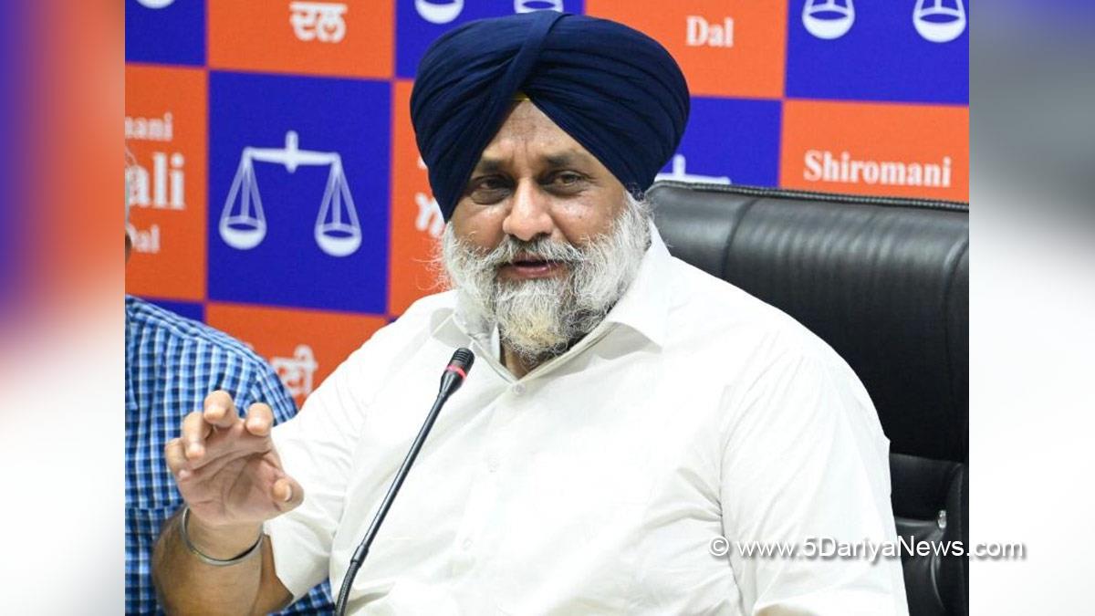 Sukhbir Singh Badal, Shiromani Akali Dal President, SAD, Haryana Sikh Gurdwara Management Act 2014, Chandigarh