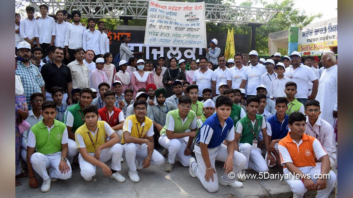 Swachh Bharat Mission, Fazilka, Swachhata Raili