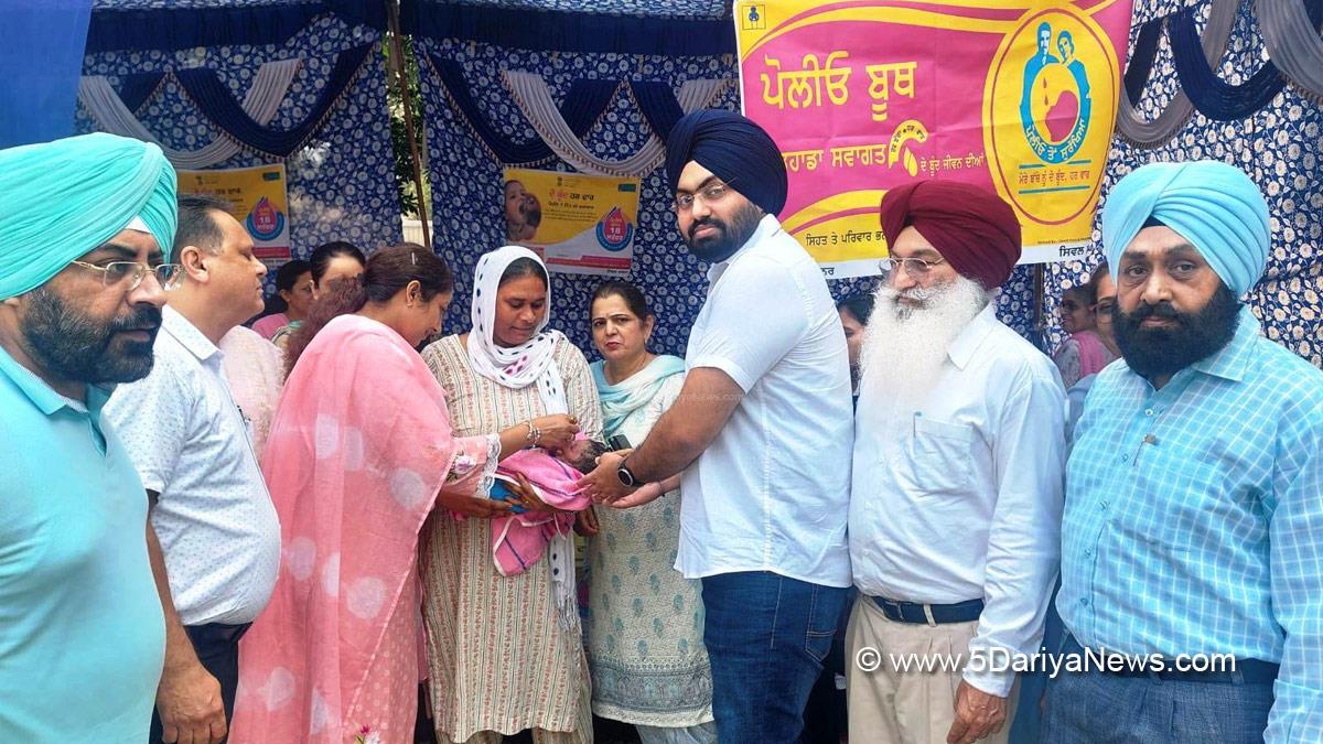Health, Civil Surgeon Tarn Tarn, Dr. Sima, Pulse Polio Campaign