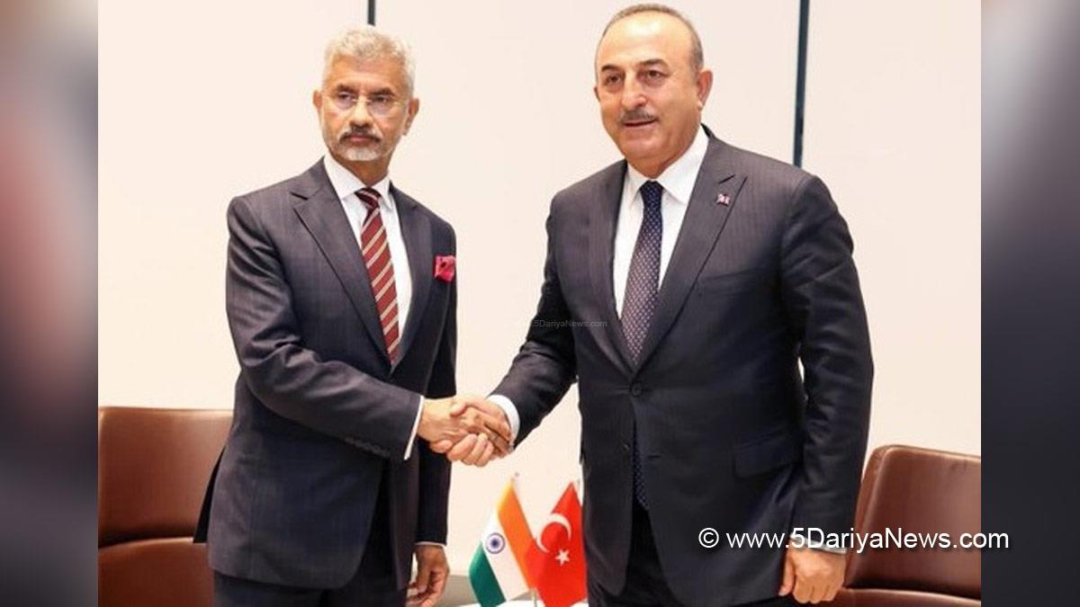 S. Jaishankar, Subrahmanyam Jaishankar, BJP, Bharatiya Janata Party, External Affairs Minister, Mevlut Cavusoglu