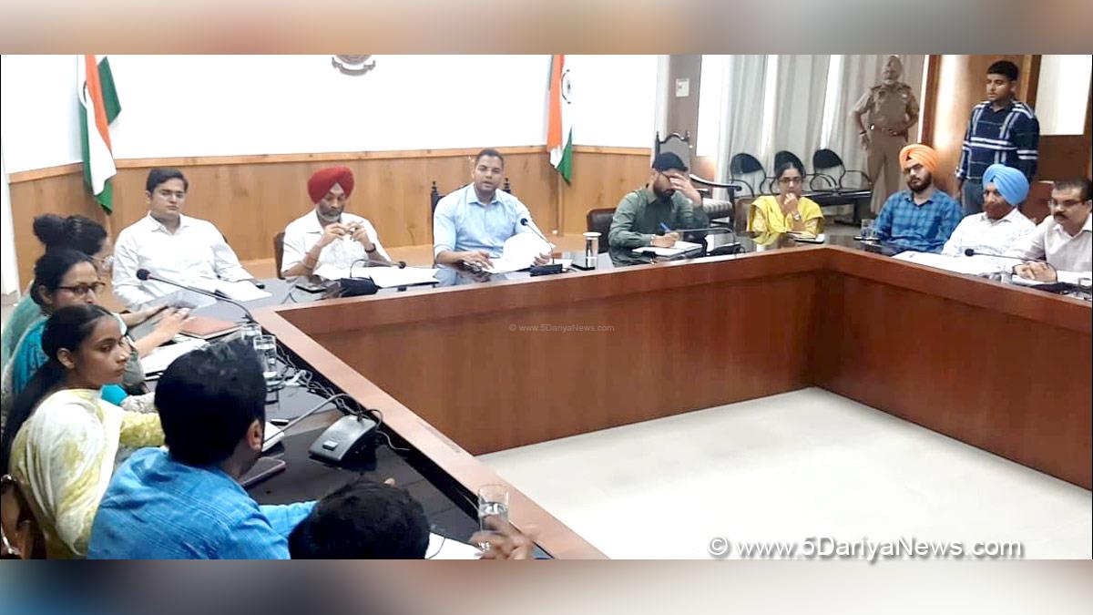 DC Sangrur, Deputy Commissioner Sangrur, Jitendra Jorwal, Sangrur, Anmol Singh Dhaliwal, Varjit Walia, Navreet Kaur Sekhon, Lehra Suba Singh
