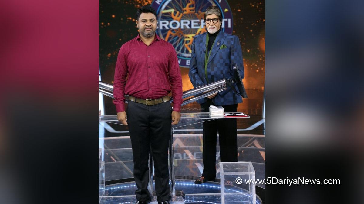 TV, Television, Entertainment, Mumbai, Actor, Actress, Mumbai News, Amitabh Bachchan, Kaun Banega Crorepati 14, Suraj Nair, Sony Entertainment Television