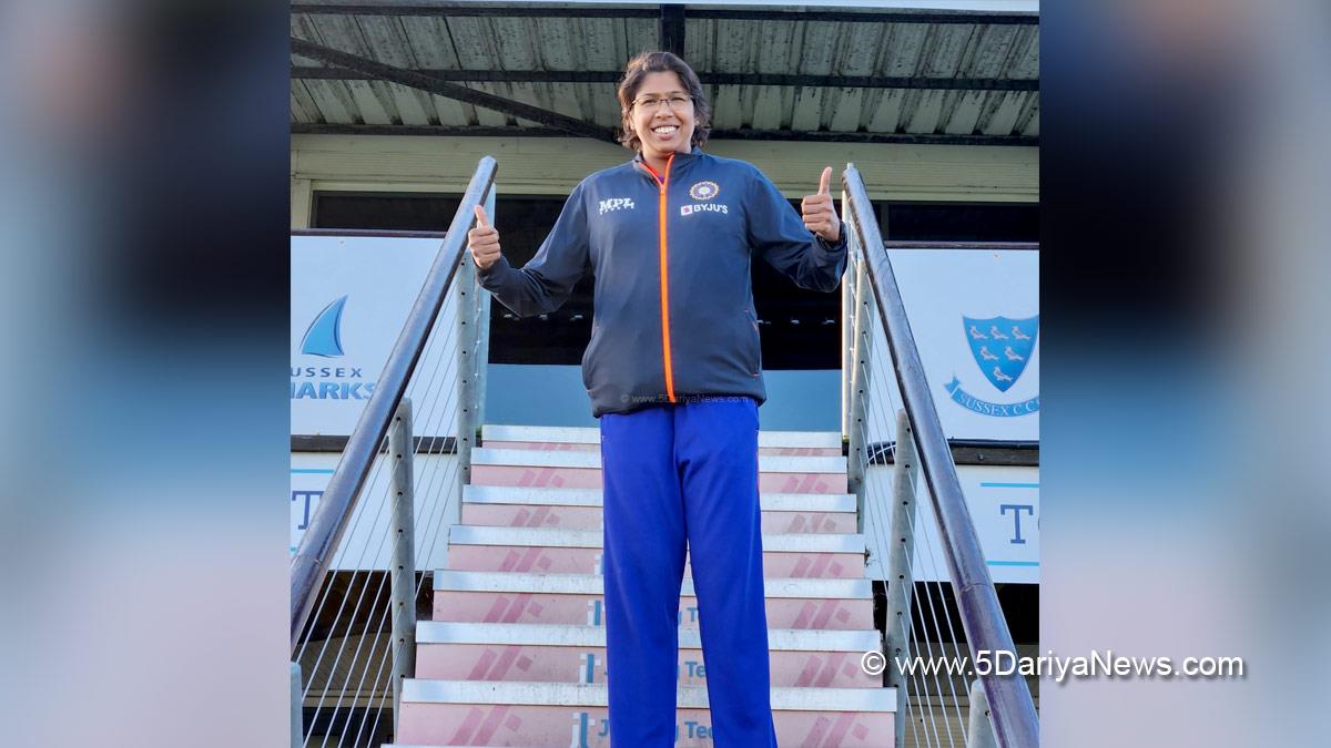 Sports News, Cricket, Cricketer, Player, Bowler, Batsman, Jhulan Goswami, India, London, England 