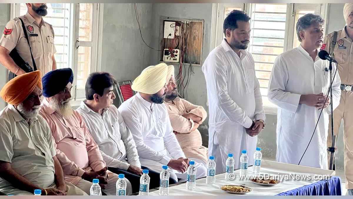 Manish Tewari, Rupnagar, Ropar, Punjab Pradesh Congress Committee, Congress, Indian National Congress, Punjab Congress, Punjab