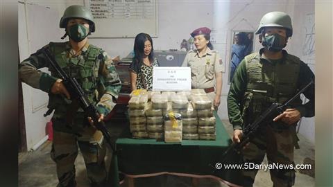 Crime News, Aizawl, Drugs Seized, BSF, Border Security Force, Mizoram, Myanmar