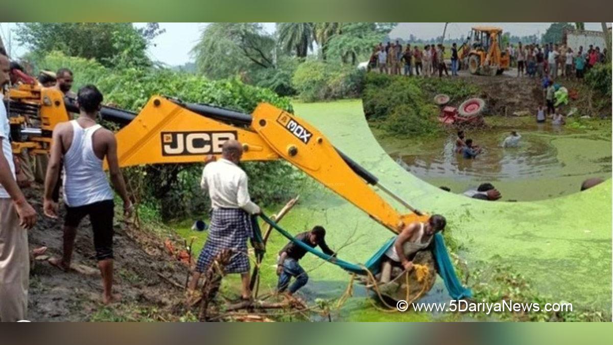 Hadsa, Lucknow, Nine killed,  Tractor Trolley, Chandrika Devi Temple, Lucknow, Bakshi Ka Talab, Navratri