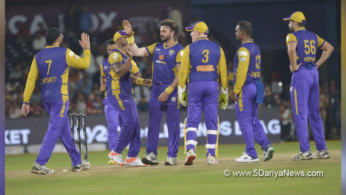 Sports News, Cricket, Cricketer, Player, Bowler, Batsman, Legends League Cricket, LLC, Bhilwara Kings Vs Gujarat Giants