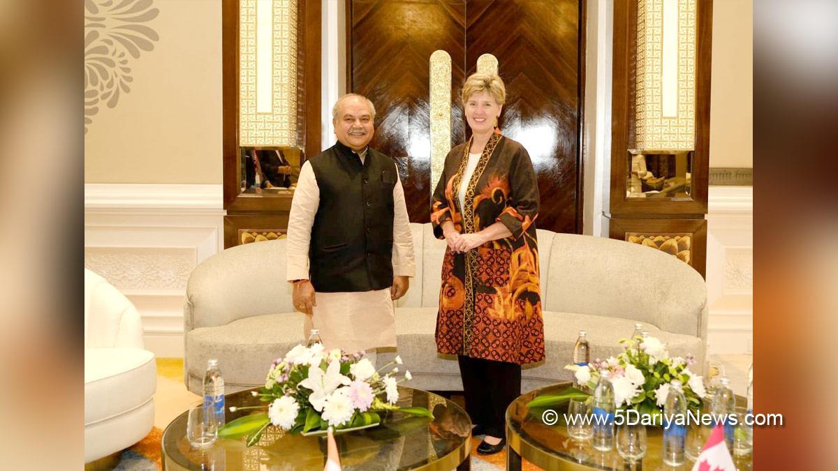 Narendra Singh Tomar, Union Agriculture & Farmers Welfare Minister, BJP, Bharatiya Janata Party, Bali, Indonesia, Marie Claude Bibeau, Tim Ayres