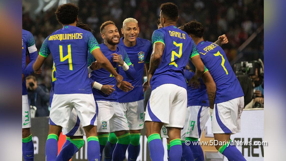 Sports News, Football, Football Player, Rafinha, Neymar, Brazil smash Tunisia, Argentina, Jamaica