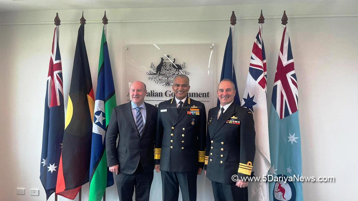 Military, Admiral R Hari Kumar, Indian Navy, David Johnston, Mark Hammond