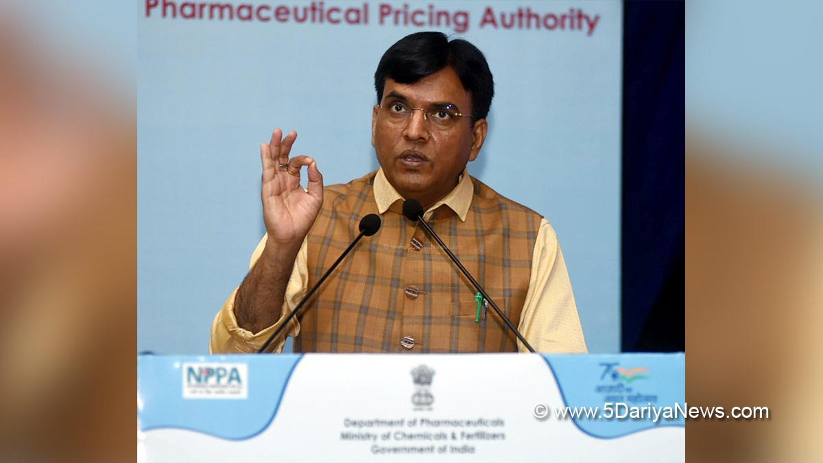 Mansukh Mandaviya, Union Minister of Health & Family Welfare, BJP, Bharatiya Janata Party, National Voluntary Blood Donation Day