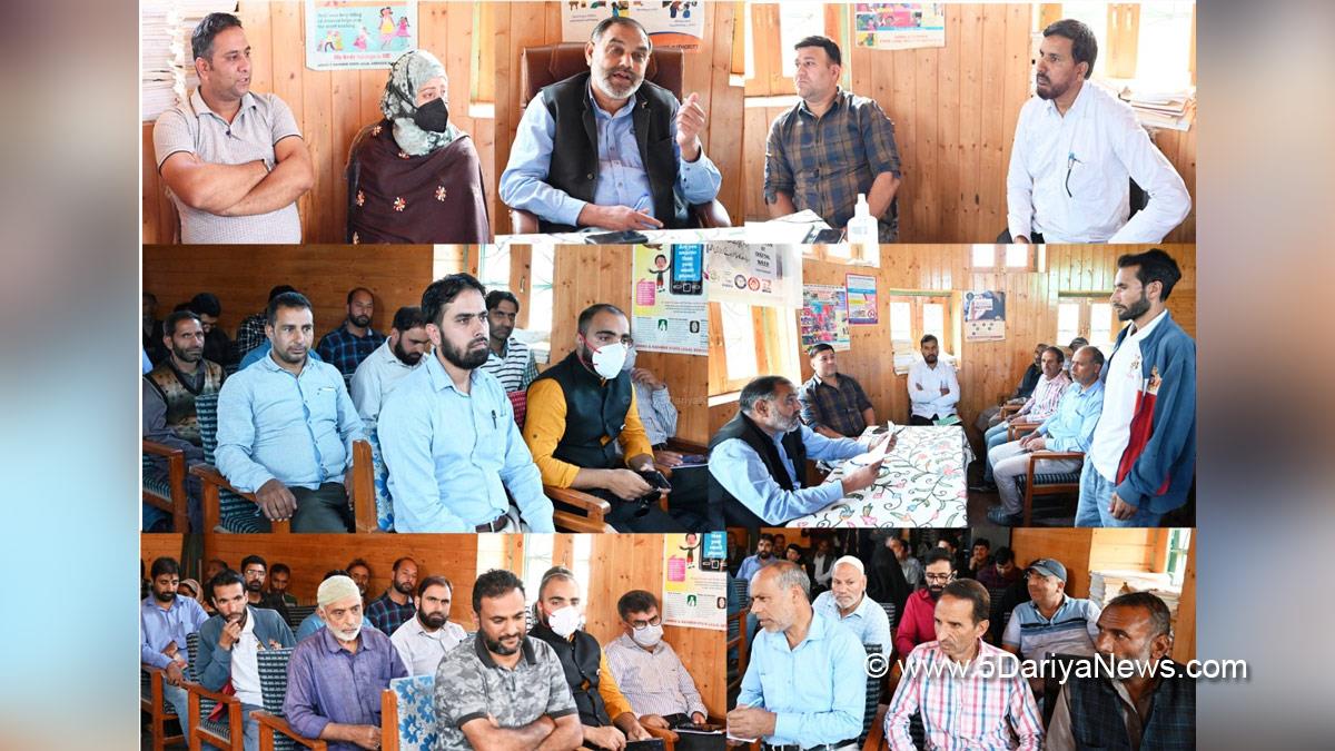 Manzoor Hussain, Additional District Development Commissioner, ADDC Shopian, Shopian, Jammu And Kashmir, Jammu & Kashmir