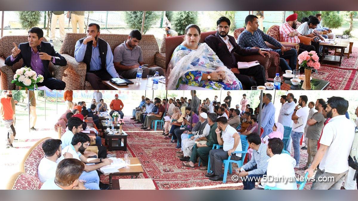 Nuzhat Ishfaq, District Development Council, DDC Chairperson Ganderbal, Ganderbal, Jammu And Kashmir, Jammu & Kashmir, Mushtaq Ahmad Simnan