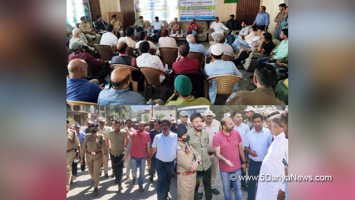 Ramban, Deputy Commissioner Ramban, Mussarat Islam, Mussarat ul-Islam, Kashmir, Jammu And Kashmir, Jammu & Kashmir, District Administration Ramban, SSP, Mohita Sharma