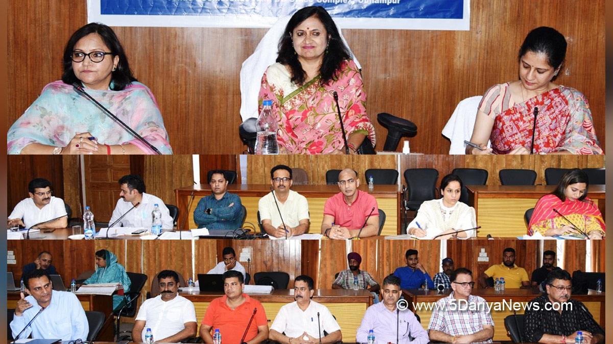 Dr. Rashmi Singh, Commissioner State Taxes, Udhampur, Jammu And Kashmir, Jammu & Kashmir 