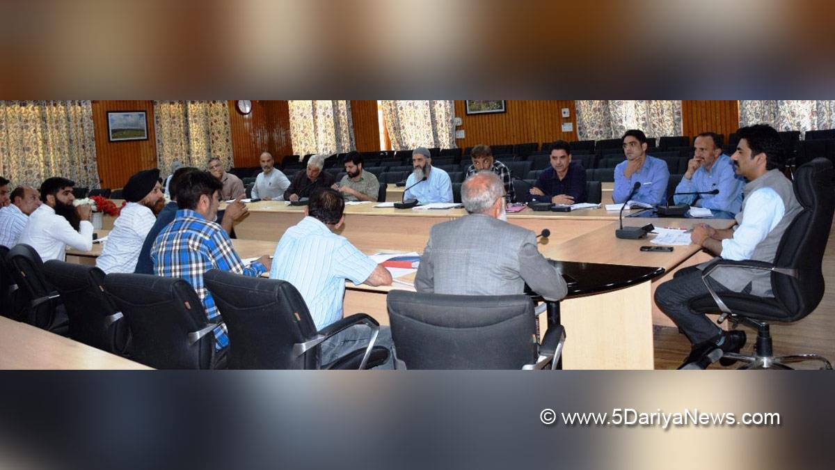 Budgam, Deputy Commissioner Budgam, DC Budgam, S F Hamid, Kashmir, Jammu And Kashmir, Jammu & Kashmir, District Administration Budgam, Water Supply Schemes, WSS, Jal Jeevan Mission, JJM
