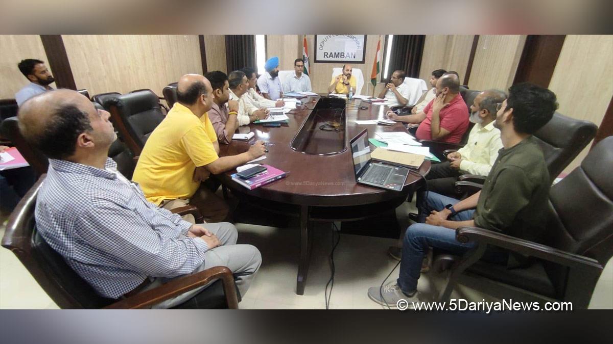 Ramban, Deputy Commissioner Ramban, Mussarat Islam, Mussarat ul-Islam, Kashmir, Jammu And Kashmir, Jammu & Kashmir, District Administration Ramban, District Skill Development Committee