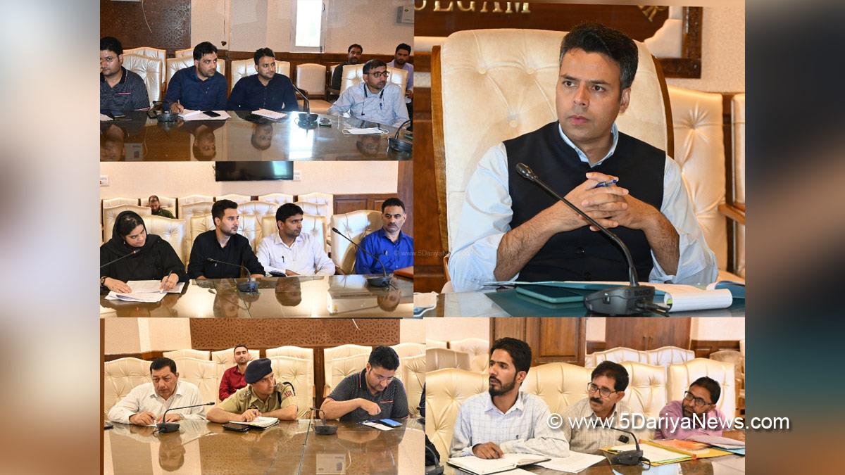 Kulgam, Deputy Commissioner Kulgam, Dr. Bilal Mohi-Ud-Din Bhat, Kashmir, Jammu And Kashmir, Jammu & Kashmir, District Administration Kulgam, ICPS