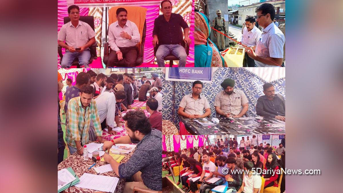 Poonch, Deputy Commissioner Poonch, Inder Jeet, Kashmir, Jammu And Kashmir, Jammu & Kashmir, District Administration Poonch, District Employment and Counselling Centre, DE&CC