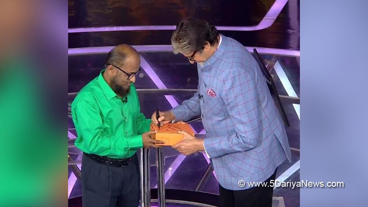 Amitabh Bachchan, Bollywood, Entertainment, Mumbai, Actor, Cinema, Hindi Films, Movie, Mumbai News, Big B, TV, KBC, KBC 14, Kaun Banega Crorepati, Kaun Banega Crorepati 14, Sony Entertainment Television
