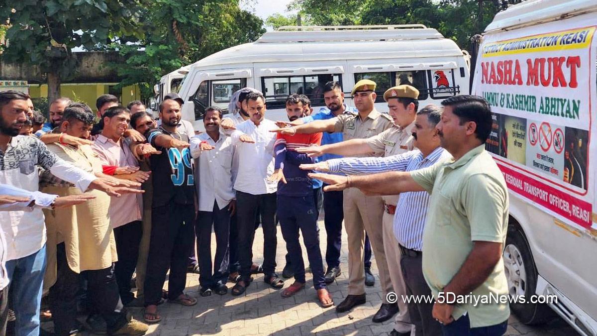 Motor Vehicle Department, Nasha Mukt Bharat, Reasi, Jammu, Kashmir, Jammu And Kashmir, Jammu & Kashmir