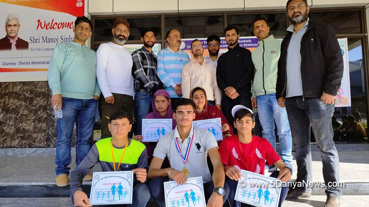 Sudarshan Kumar Sharma, Chief Education Officer, CEO Kishtwar, Nasha Mukt J&K Abhiyan, Jammu, Kashmir, Jammu And Kashmir, Jammu & Kashmir, Kishtwar