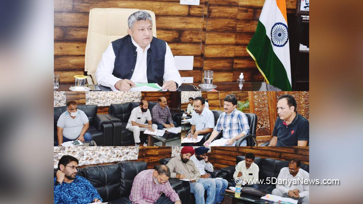 Doda, Deputy Commissioner Doda, Vishesh Paul Mahajan, Jammu, Kashmir, Jammu And Kashmir, Jammu & Kashmir, District Administration Doda, NABARD, CRF, PWD