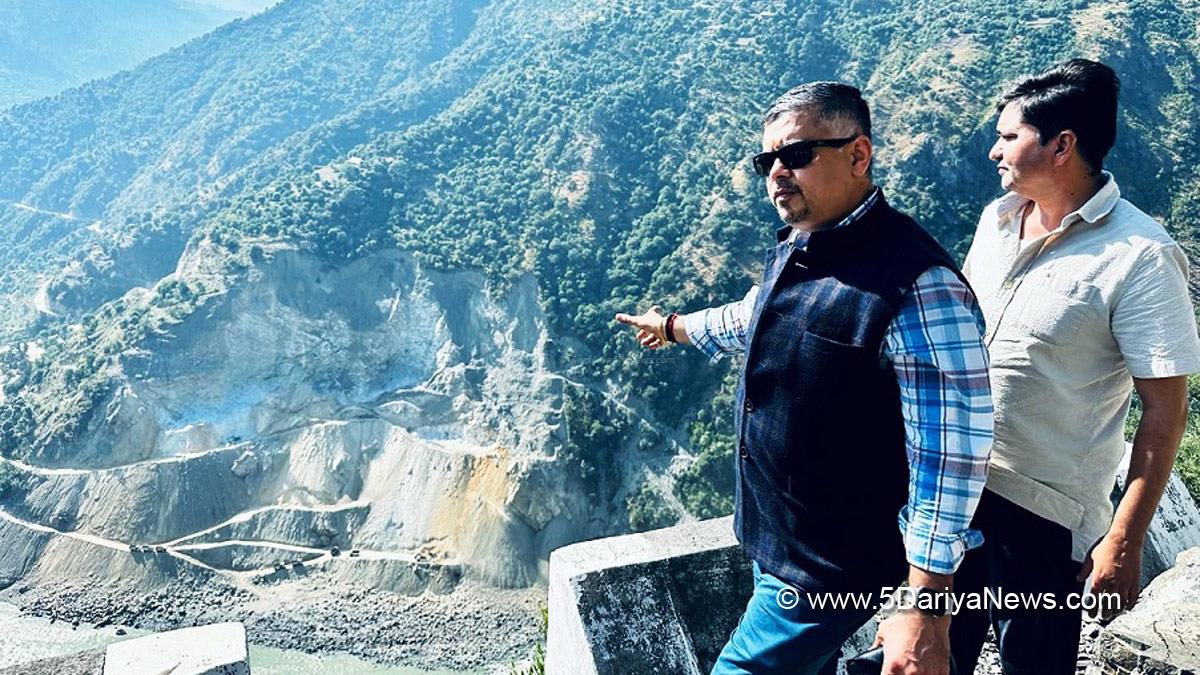Amit Sharma, Secretary, Mining Department, Ramban, Jammu And Kashmir, Jammu & Kashmir