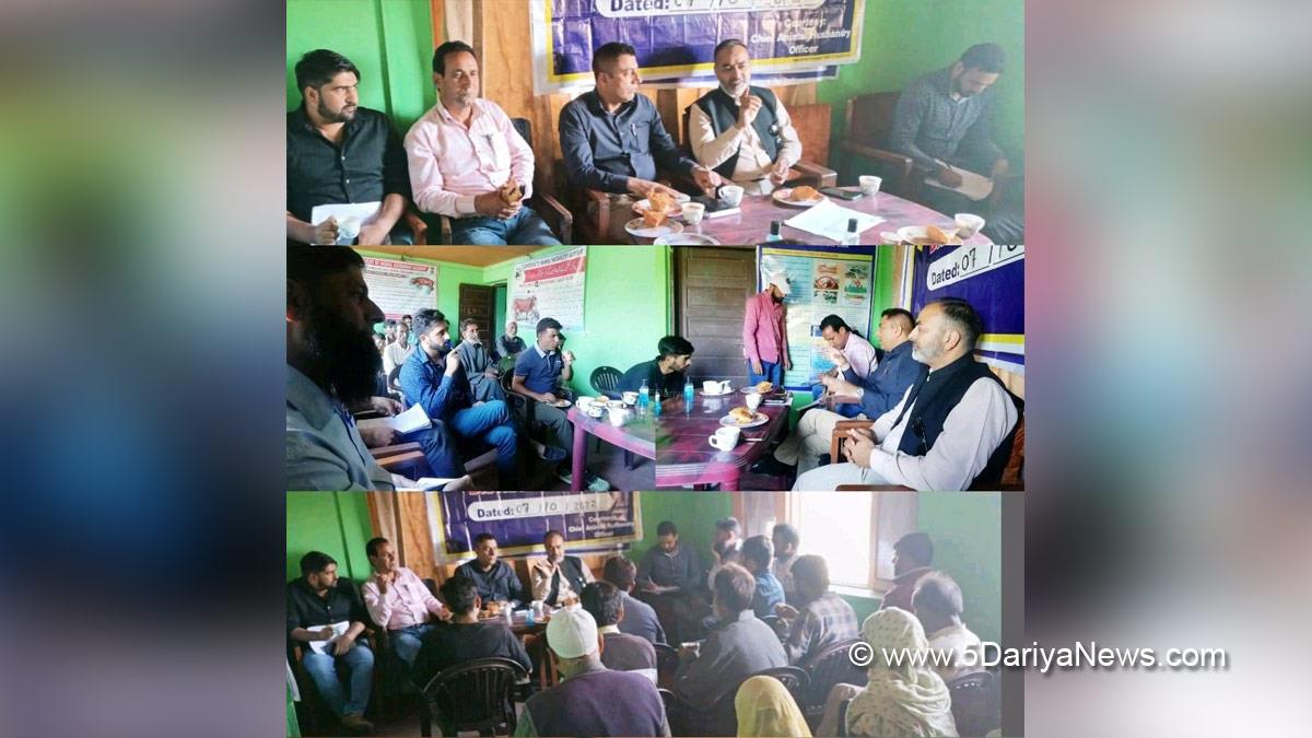 KCC Camp,  Animal Husbandry Department, Sumbal, Bandipora,  Dr. Mohd Ashraf, Jammu And Kashmir, Jammu & Kashmir