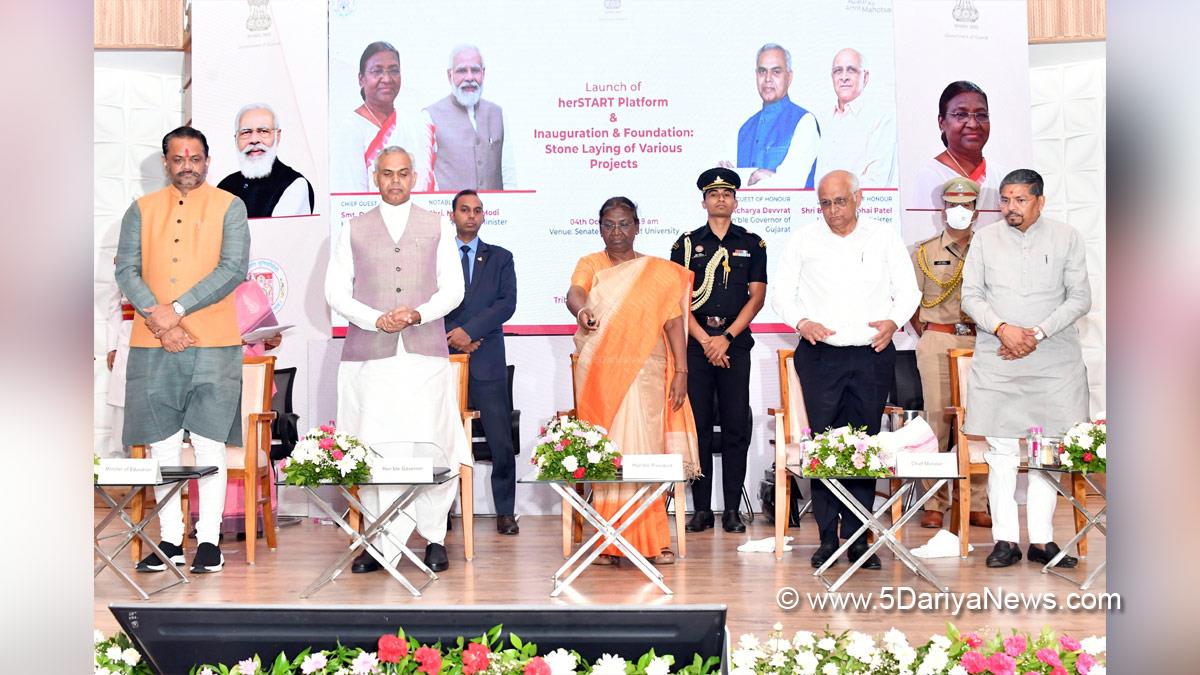 Droupadi Murmu, President of India, President, Indian President, Rashtrapati, Ahmedabad