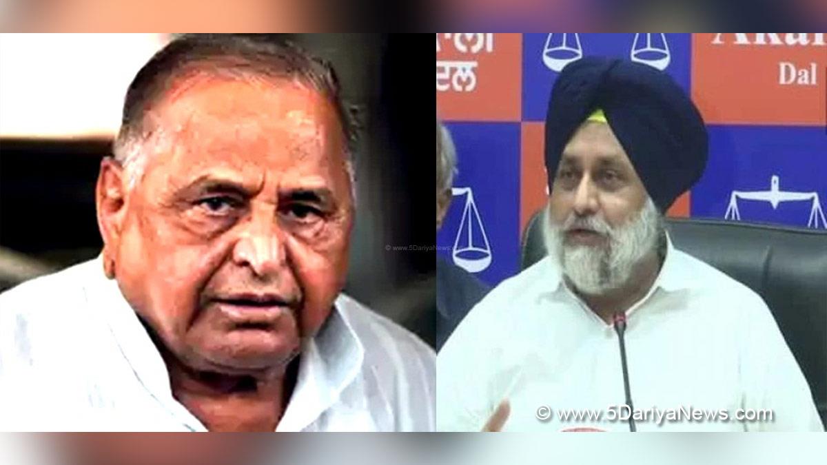Sukhbir Singh Badal, Shiromani Akali Dal, SAD, Akali Dal, Mulayam Singh Yadav