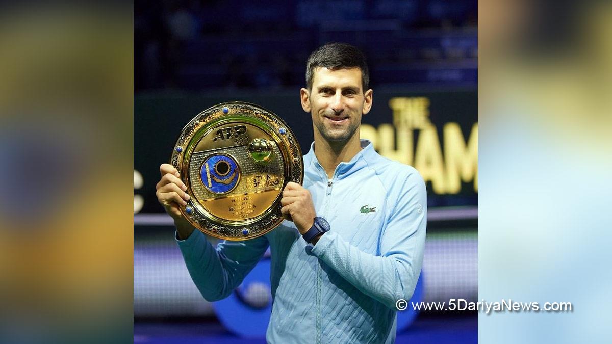 Sports News, Tennis, Tennis Player, Novak Djokovic, Stefanos Tsitsipas, Astana Open