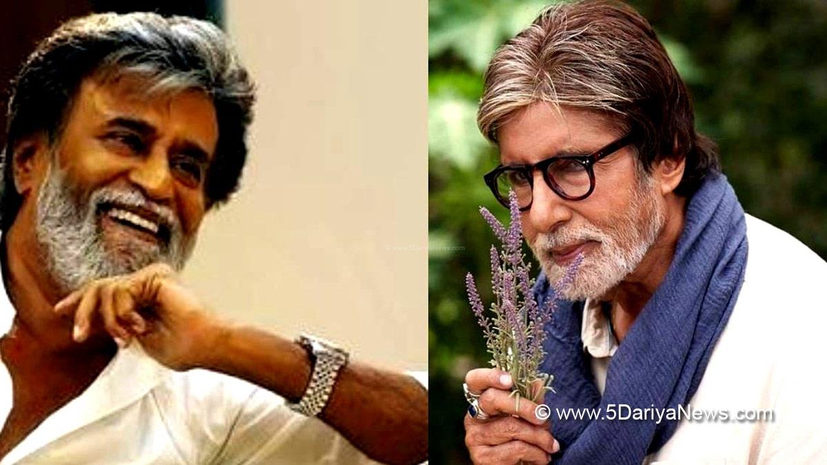 Rajinikanth, Tollywood, Entertainment, Actor, Actress, Cinema, Movie, Amitabh Bachchan, Bollywood, Entertainment, Mumbai, Actor, Cinema, Hindi Films, Movie, Mumbai News, Big B