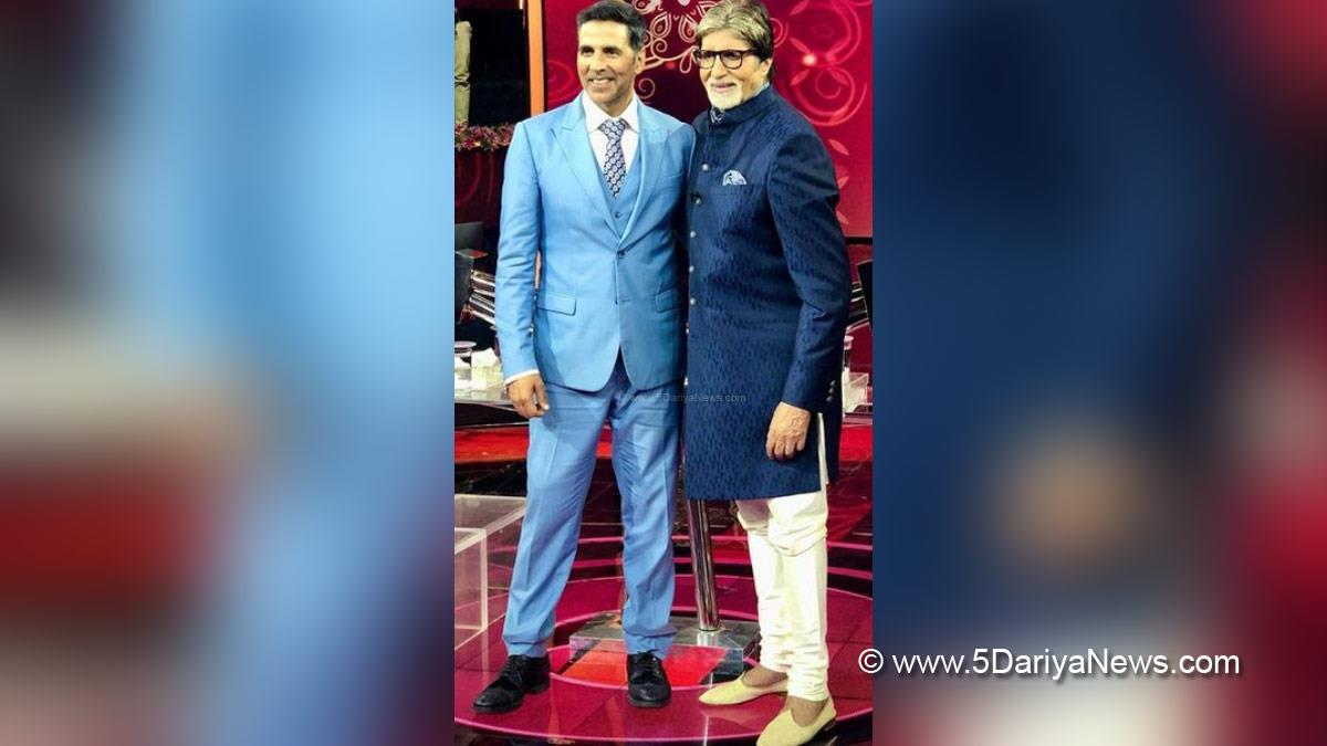 Akshay Kumar, Bollywood, Entertainment, Mumbai, Actor, Cinema, Hindi Films, Movie, Mumbai News, Amitabh Bachchan, Amitabh Bachchan Birthday, 80th Birthday, Amitabh Bachchan 80th Birthday